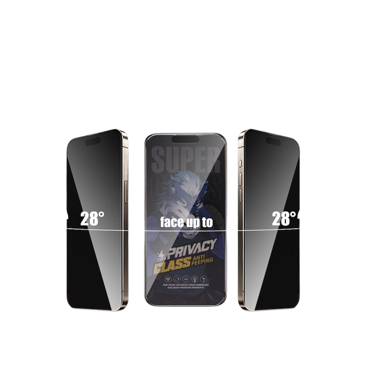 RCSTAL Screen protector Privacy